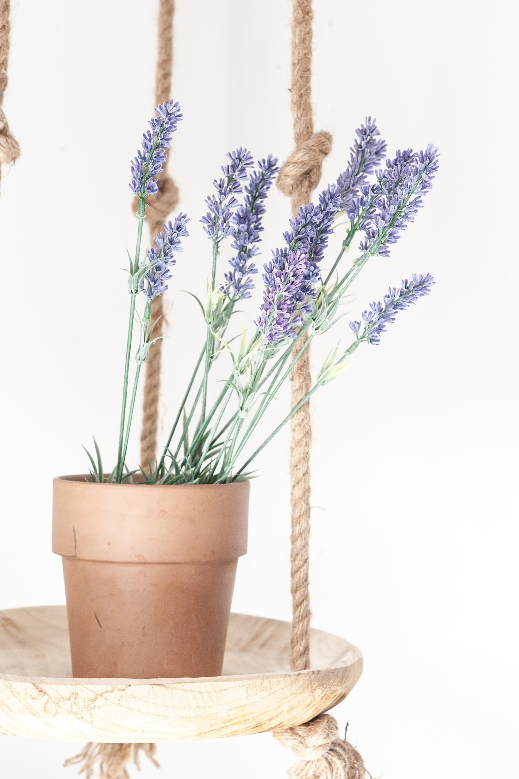 6 Stems Wax Flower Mini Flowers in Purple Plus Foliage Artificial Flowers,  DIY Bouquet Flower Crown Supplies ITEM 01170 