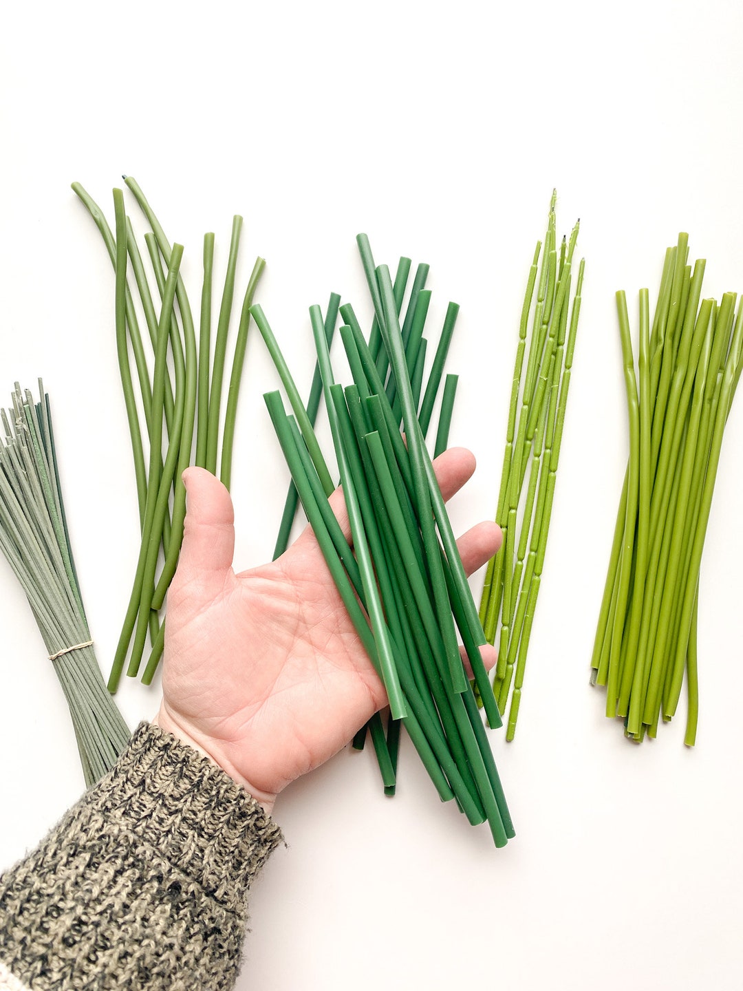 57 Stems and Stem Covers With Stems Diy Bouquet DIY Etsy