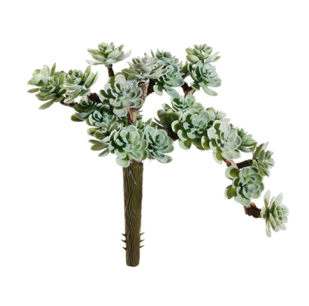 Fake Succulents Sedum Pick With 30 Artificial Mini Succulents in