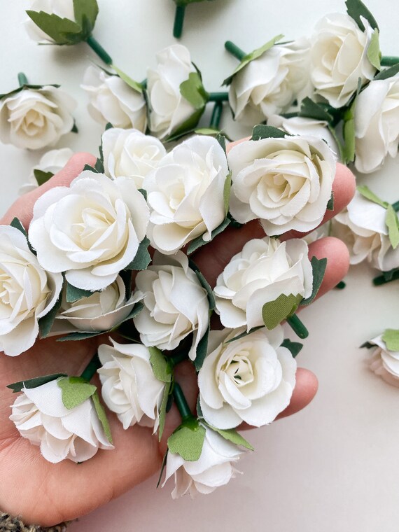 Artificial sale mini roses