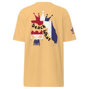 American Crown Skull Shirt, Authentic Florida T-shirt, Beach What American Flag Shirt, Country Music Festival T-shirt, Men Heavyweight Shirt