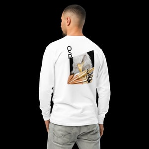 Herenshirt met lange mouwen cowboy western-t-shirtstijl