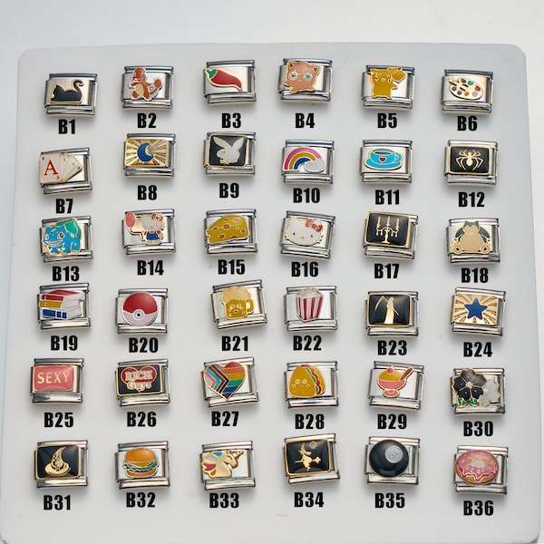 Italian Charm Bracelet Party Etsy