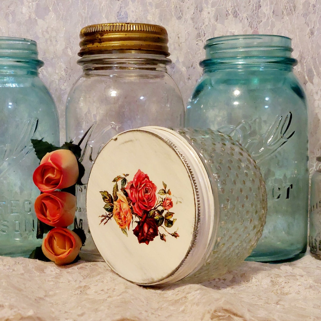 Antique Molle Hobnail Shaving Cream Jar Reclaimed Vintage Etsy