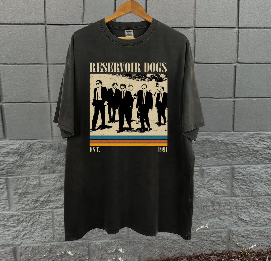 Vintage 90s Reservoir Dogs Movie Tshirt Quentin Tarantino Martin - Foto 7