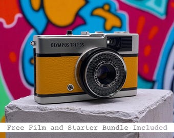 Olympus Trip 35mm Film Camera, Serviced Vintage Camera, Gift for Photographer