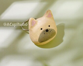 Custom Ceramic Pet Figure Pedant Pet Music Box Birthday Gift