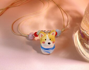 Custom Pet Ceramic Necklace Gifts For Pet Lovers