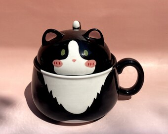 Custom Pet Bowl Handmade Ceramic For Pet Lover Gift