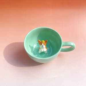 Custom Pet Mug Pet Figure Mug Handmade Ceramic Gift For Pet Lovers Cat Mug Dog Mug Pawow Mug Gift For Her Birthday Anniversary