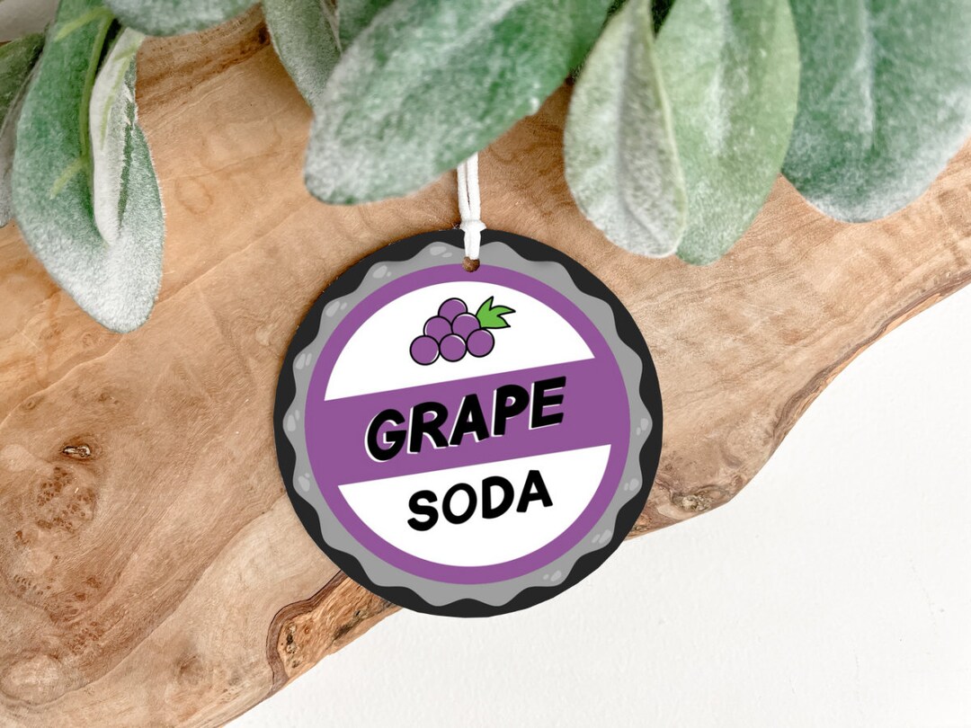 Car Air Freshener With 2ml Fragrance Oil - Grape Soda - Etsy