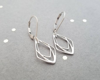 Art Deco Teardrop Earrings