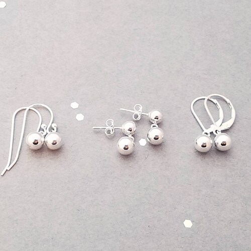 Sterling Silver Dangle Earring Post French Wire or Etsy