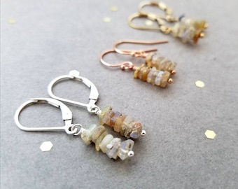 Genuine Opal Earrings