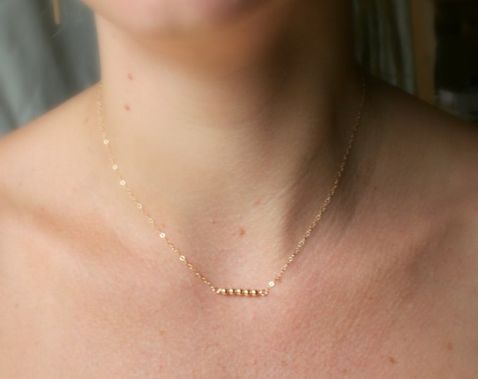 Simple Gold Necklace