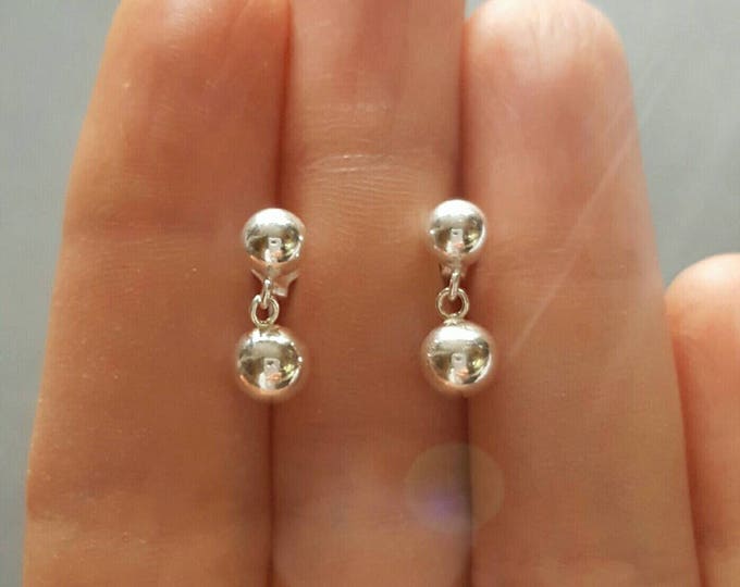 Double Ball Earrings