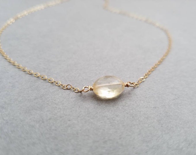 Citrine Necklace