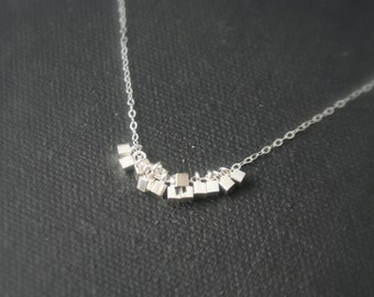 Cube Cluster Necklace