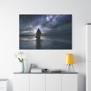 Creator of the stars. Jesus wall art image 13