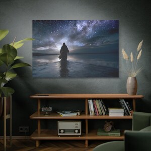 Creator of the stars. Jesus wall art image 15