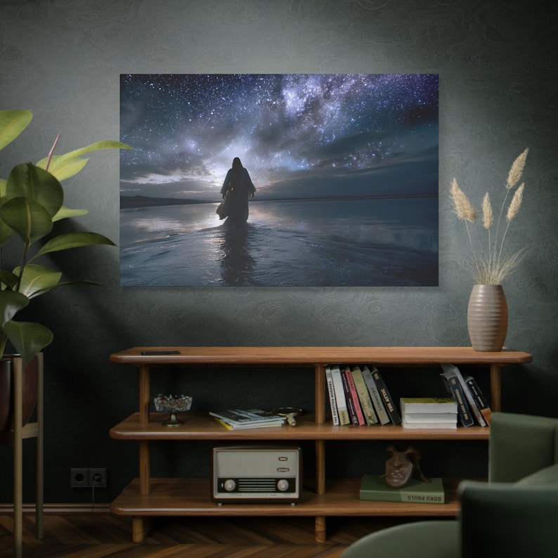 Creator of the stars. Jesus wall art image 15