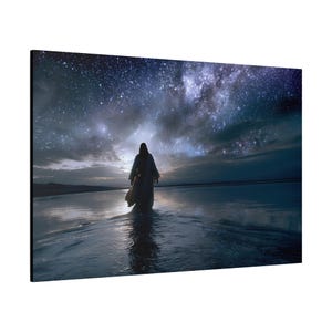 Creator of the stars. Jesus wall art image 12