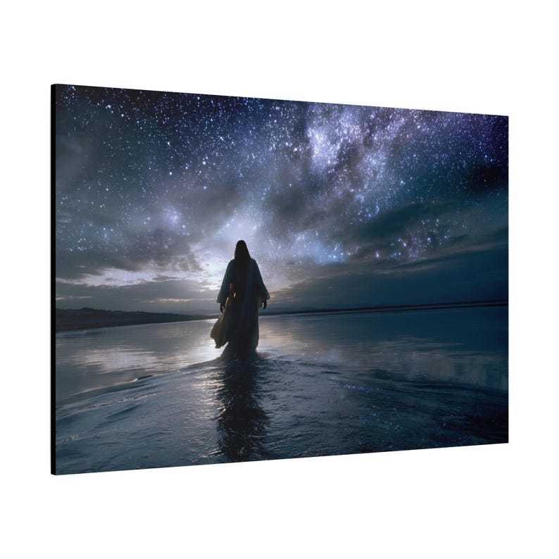 Creator of the stars. Jesus wall art image 12