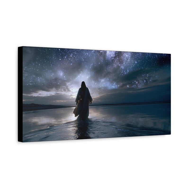 Creator of the stars. Jesus wall art image 7