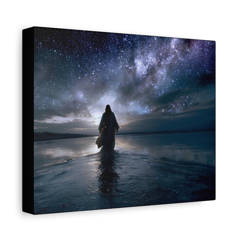 Creator of the stars. Jesus wall art image 2
