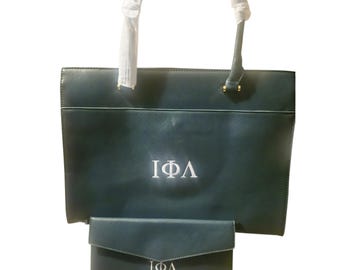 IPL Work leather essential tote