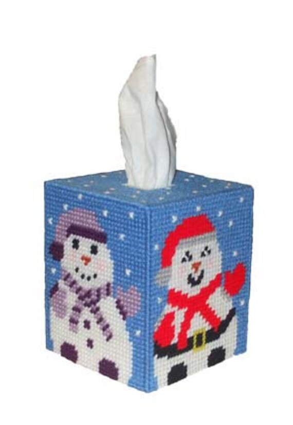 Snowing and Lavender Hat Box Snowing and Lavender Hat Box
