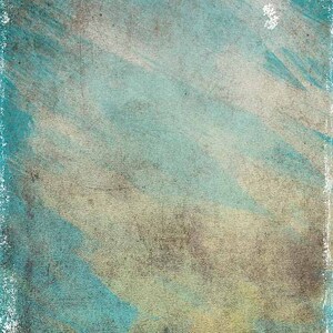 Distressed Brown Gold Turquoise Painted Digital Printable Papers ...