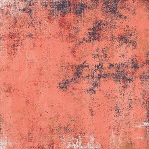 May include: Abstract background with a textured, distressed look. The background is primarily a light coral color with dark blue and white speckles throughout.