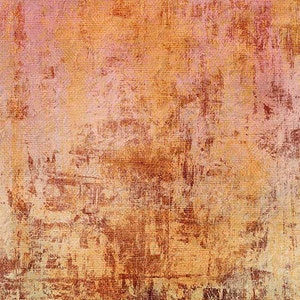 Pink Red Orange Yellow Painted Digital Prints Instant Download Set of 6 ...