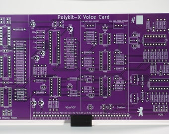 Analoge Sprachkarte für eine polyphone Synthesizerplatine