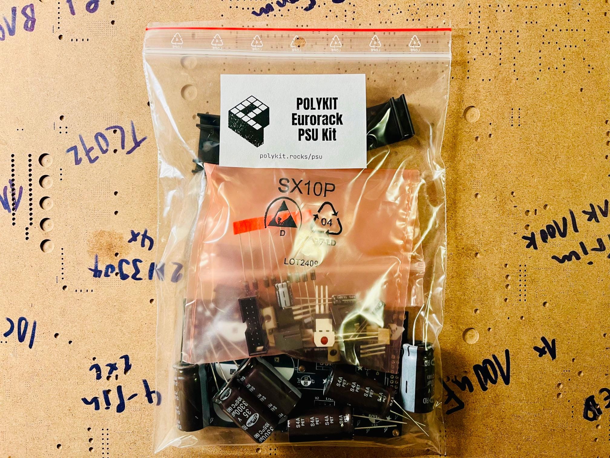 Eurorack Power Supply PSU DIY Kit/pcb +12V/-12V/+5V Modular