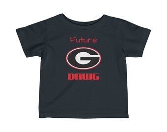 UGA future dawg infant tee