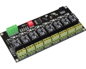 8 Kanal I2C ElektromagnetischesRelais Modul Arduino Himbeere Esp8266 Esp32