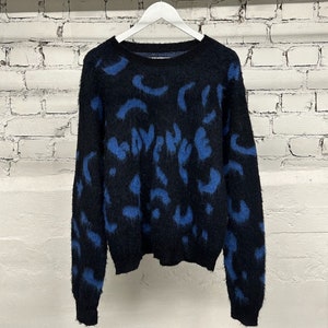 Blaubeer-Mohair-Pullover Bild 1