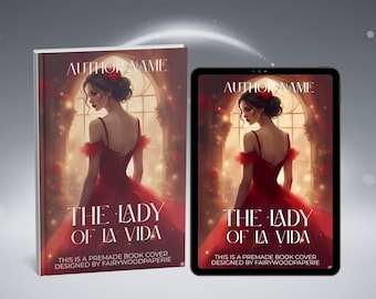 Premade Ebook Cover: Woman in Red Dress, Historical Romance (digital  Download) - Etsy Canada
