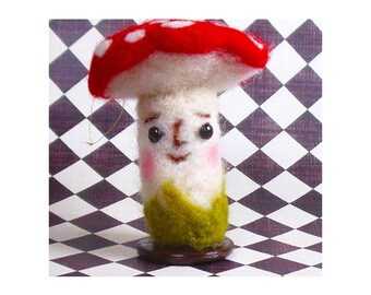 Promise? / Needle Felted Toadstool / Mushroom