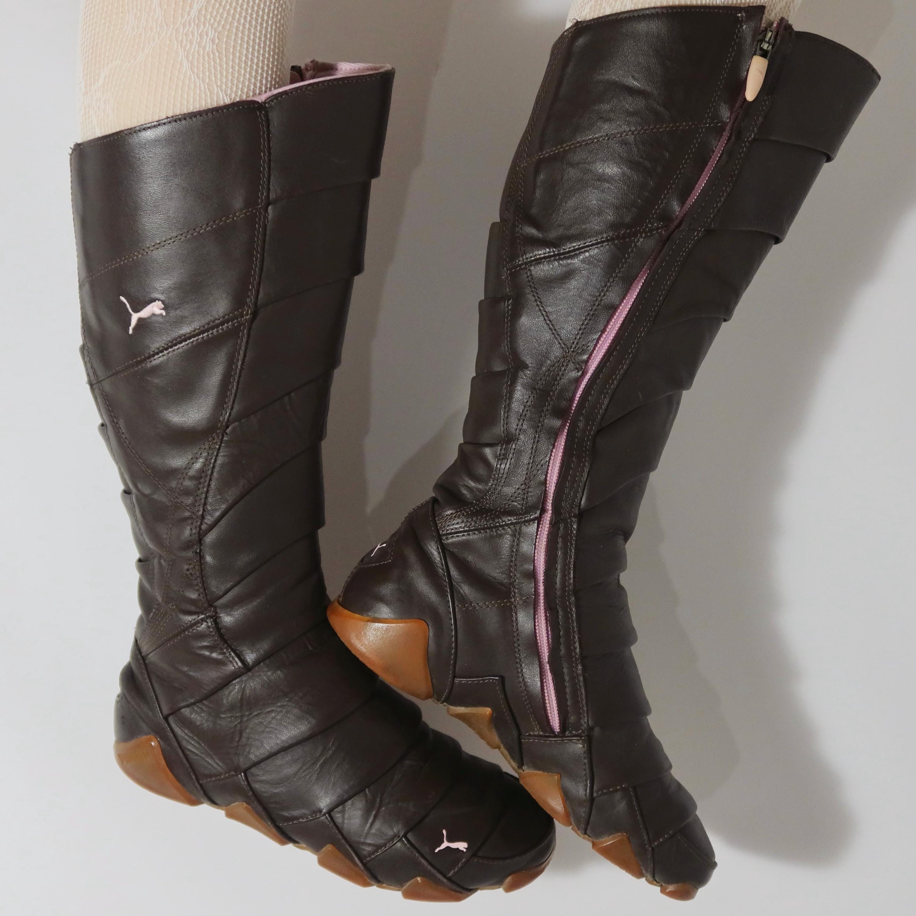 Archive 2000s Puma Satori Motorcycle Boots - Etsy Archive 2000s Puma Satori Motorcycle Boots - Etsy