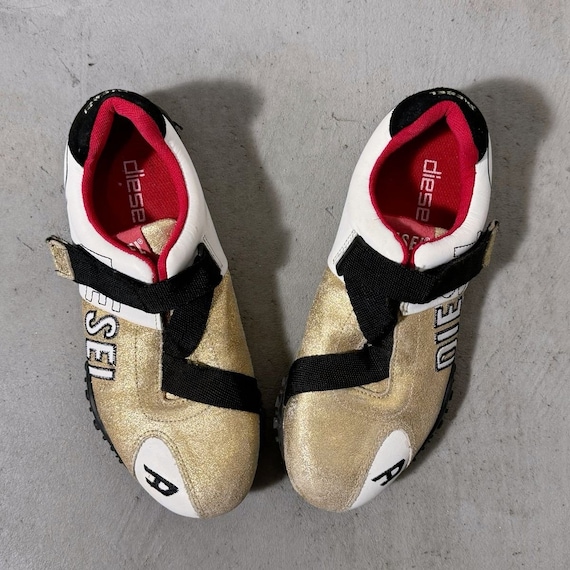 Killing DIESEL 90s Vintage Y2K Low Denim Sneakers 00s Opium