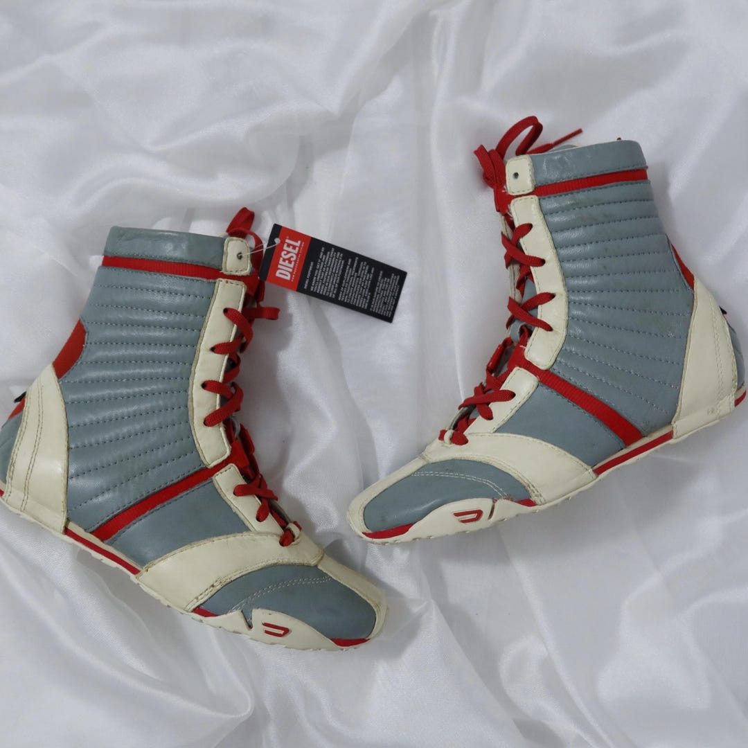 Archive 2000s Diesel Boxing Boots - Etsy Archive 2000s Diesel Boxing Boots - Etsy