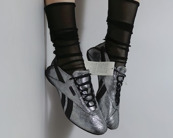 Reebok Rare Vintage Silver Sneakers