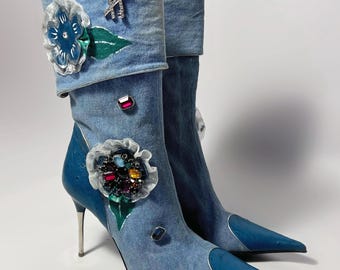 Hamlet Couture Vintage 00s Italian Boots