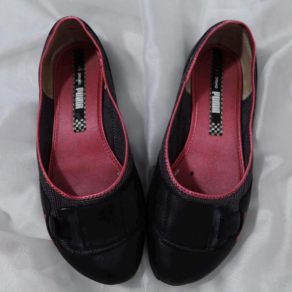 靴 puma 00s ballet shoes Vintage 00s Puma Balerina Flats Shoes Japan Style Emo Core