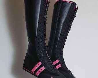 Archive 2000s Diesel Boxing Boots - Etsy