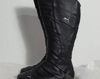 Archive 00s Puma Satori Black Boots - Etsy