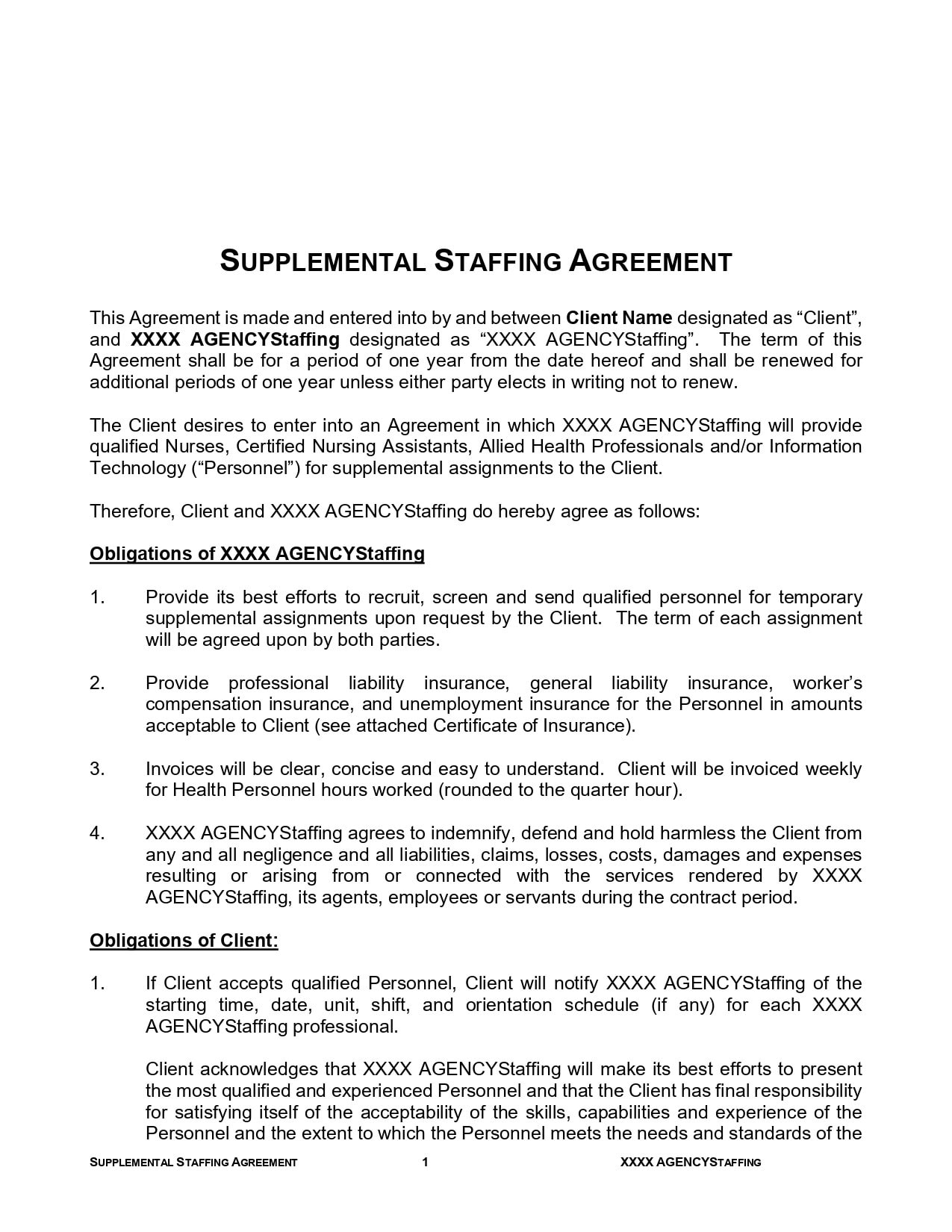 Image 2 for Supplemental Agreement Template